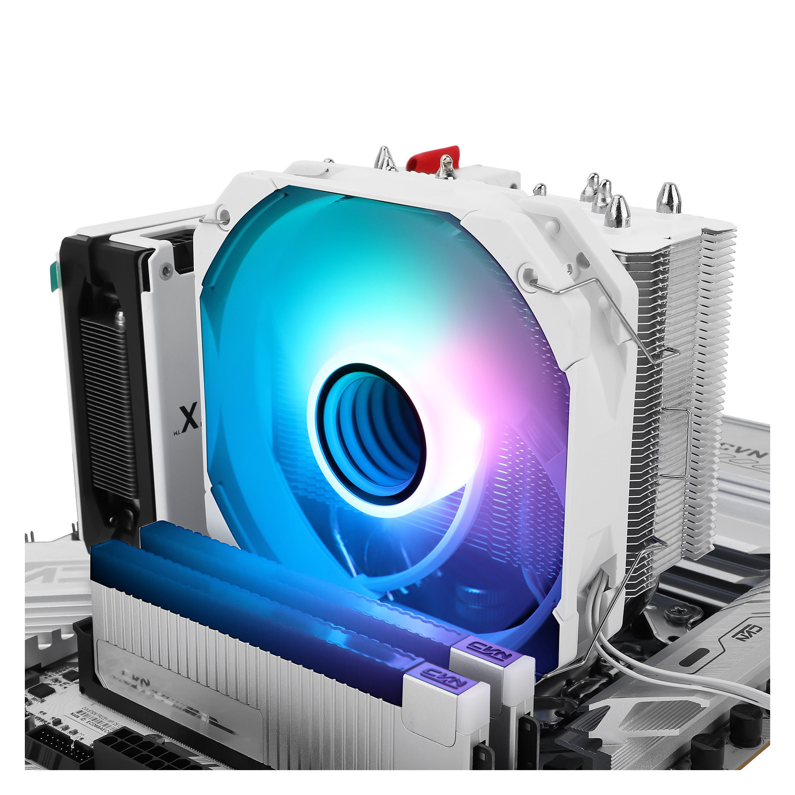 Chłodzenie procesora CPU Thermalright Assassin King 120 MINI White ARGB V3
