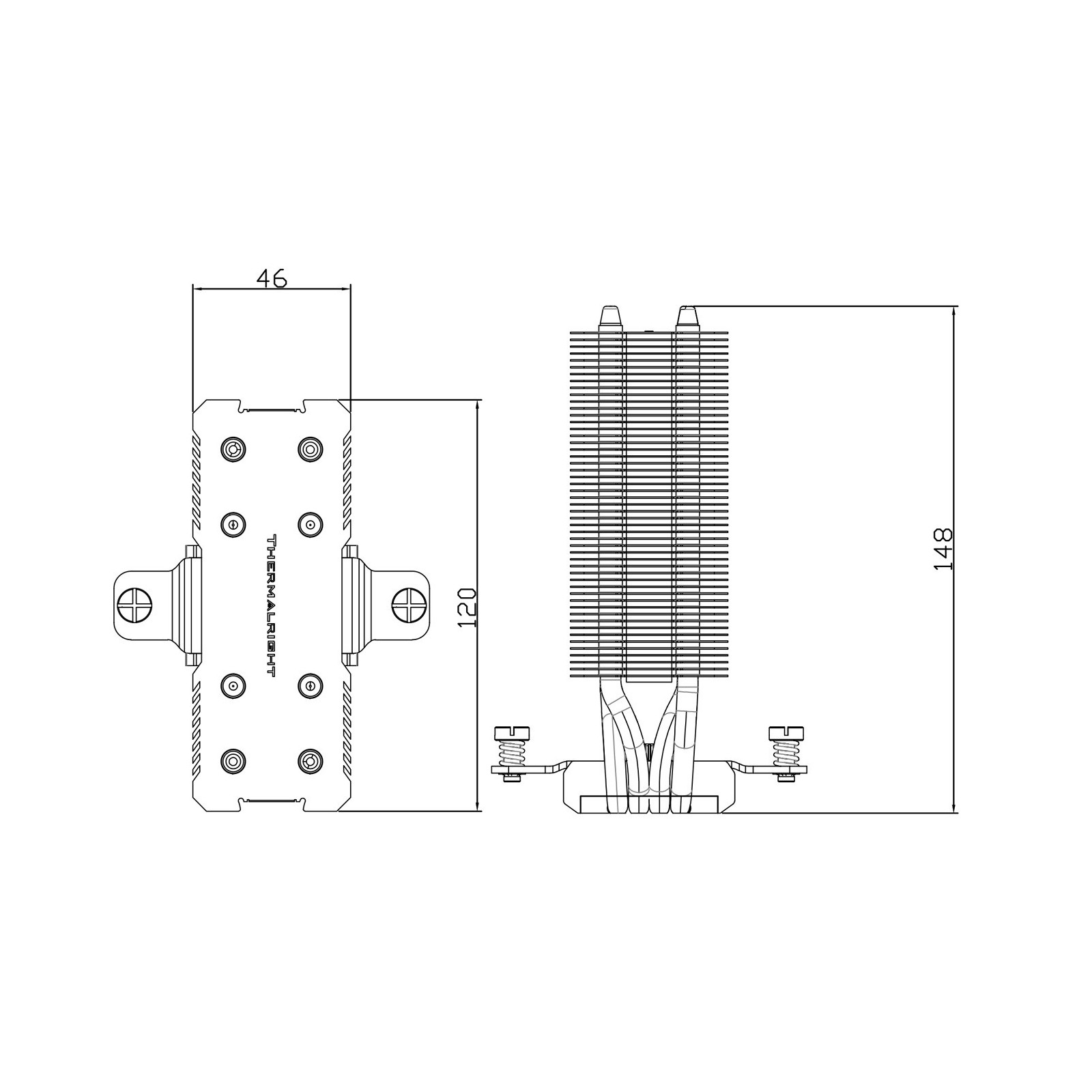 Chłodzenie AMD Ryzen AM4 AM5 Thermalright Assassin X 120 Refined SE ARGB