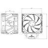 Chłodzenie procesora CPU Thermalright Burst Assassin 120 EVO Dark