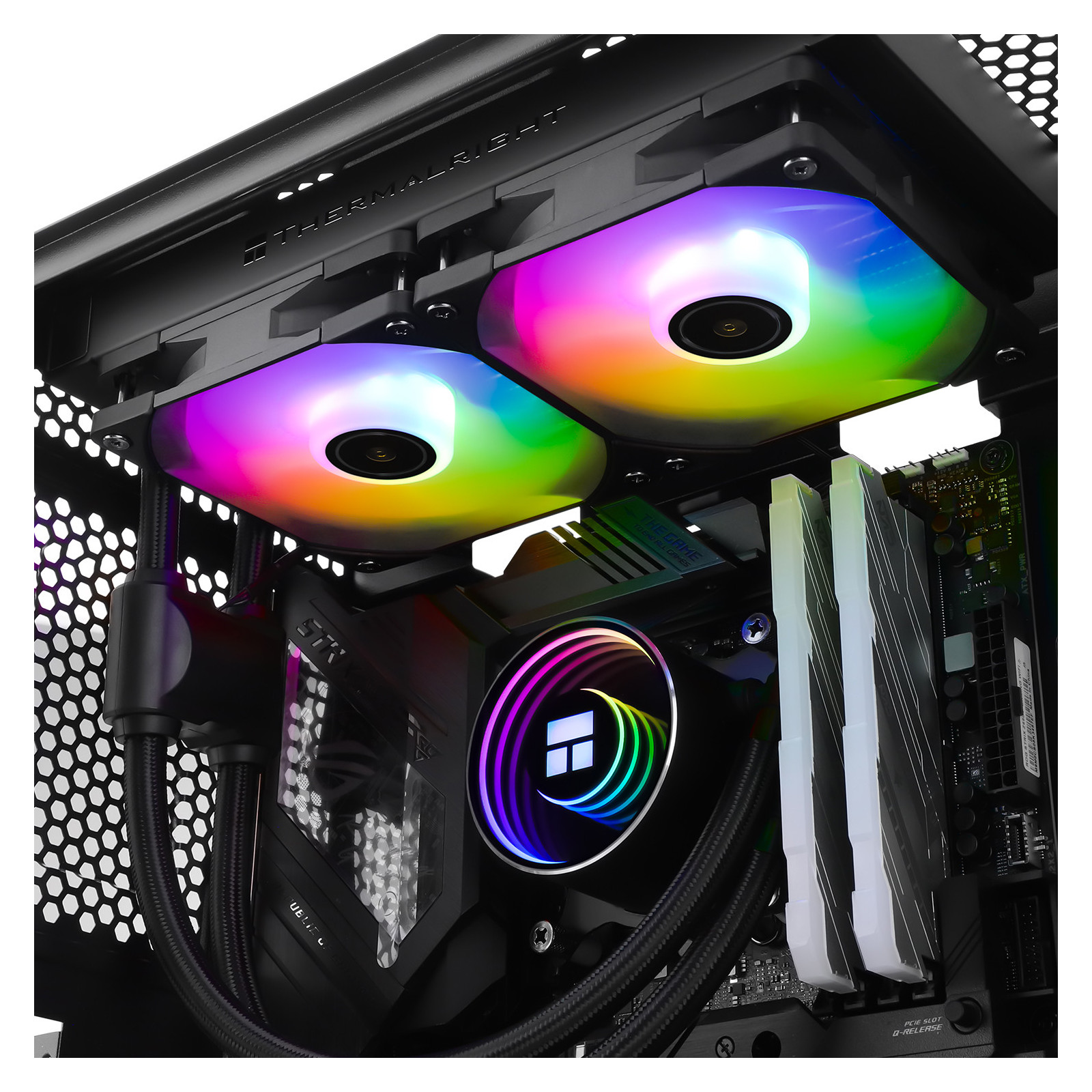 Chłodzenie wodne AIO Thermalright Frozen Notte 240 Black Argb V2 Intel AMD