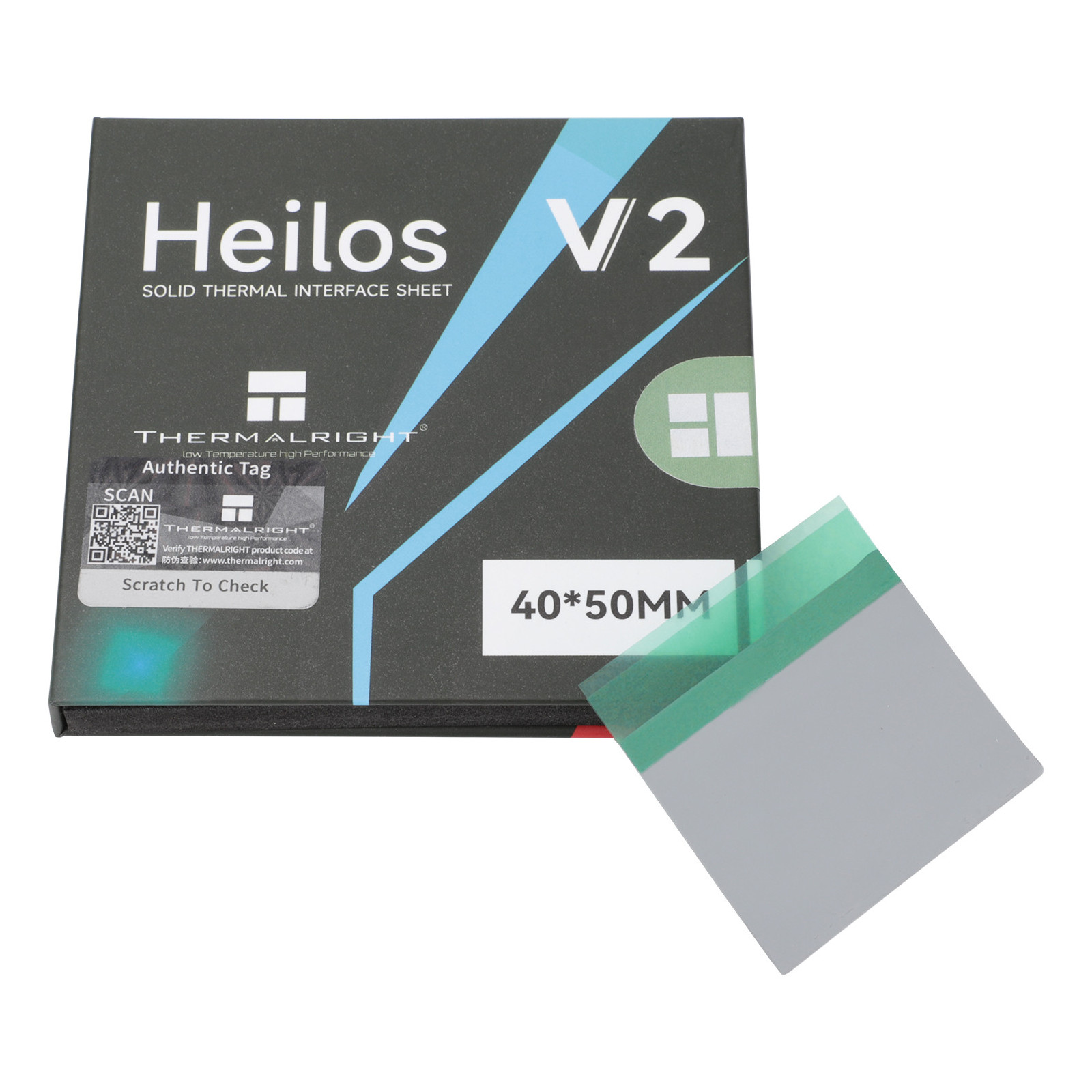 Termopad Thermalright Heilos 40 x 50 x 0.25 mm V2 do procesorów CPU dysków SSD