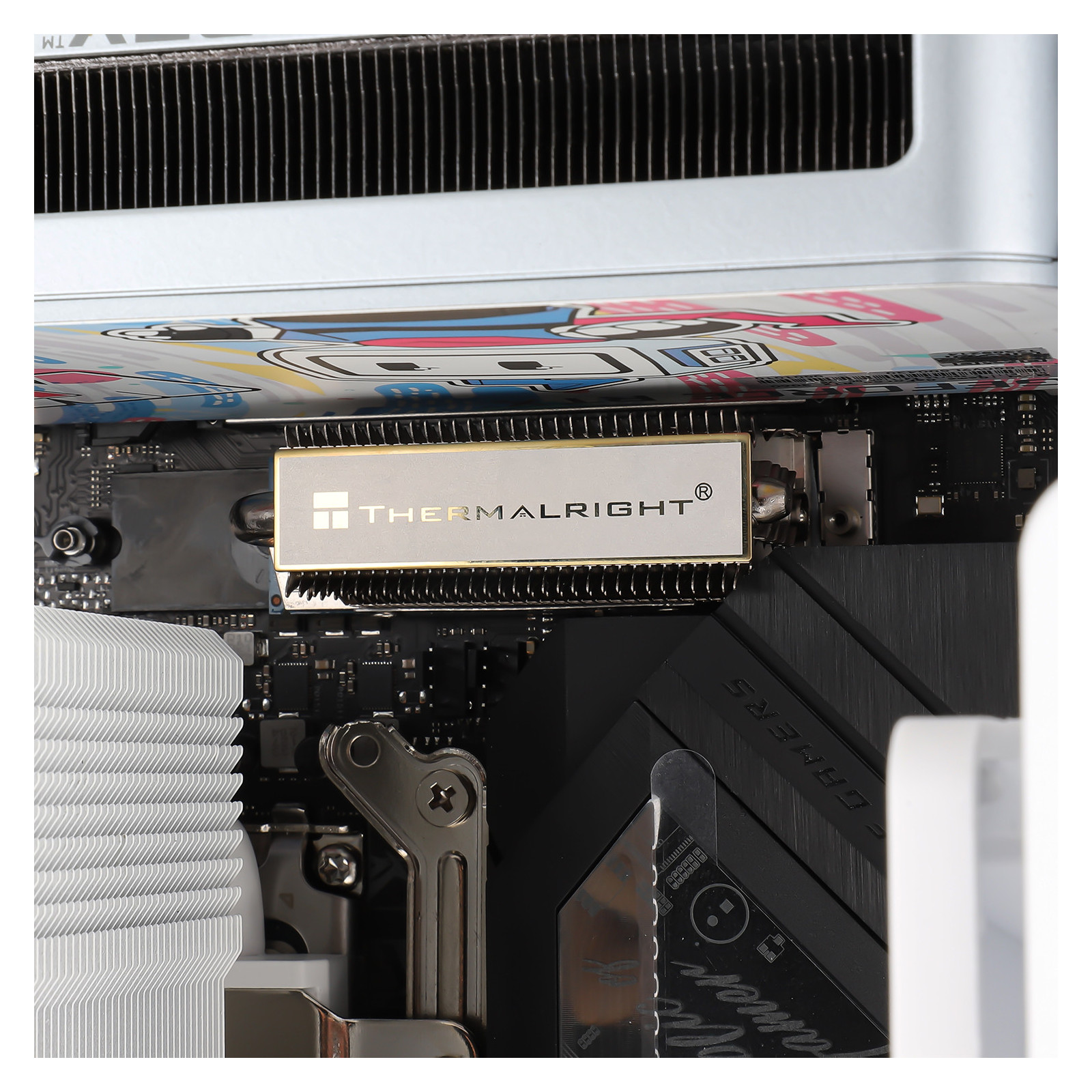 Pasywna chłodnica radiator pamięci dysku SSD TR-M.2 HR-09 2280 SSD