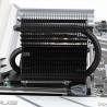 Pasywne chłodzenie radiator dysku pamięci SSD TR-M.2 HR-09 2280 PRO Black SSD