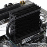 Pasywne chłodzenie radiator dysku pamięci SSD TR-M.2 HR-09 2280 PRO Black SSD