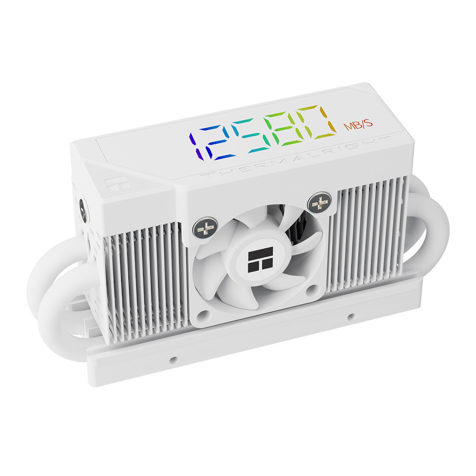 Chłodzenie radiator dysku SSD TR-M.2 HR-10 PRO Digital White 2280 SSD