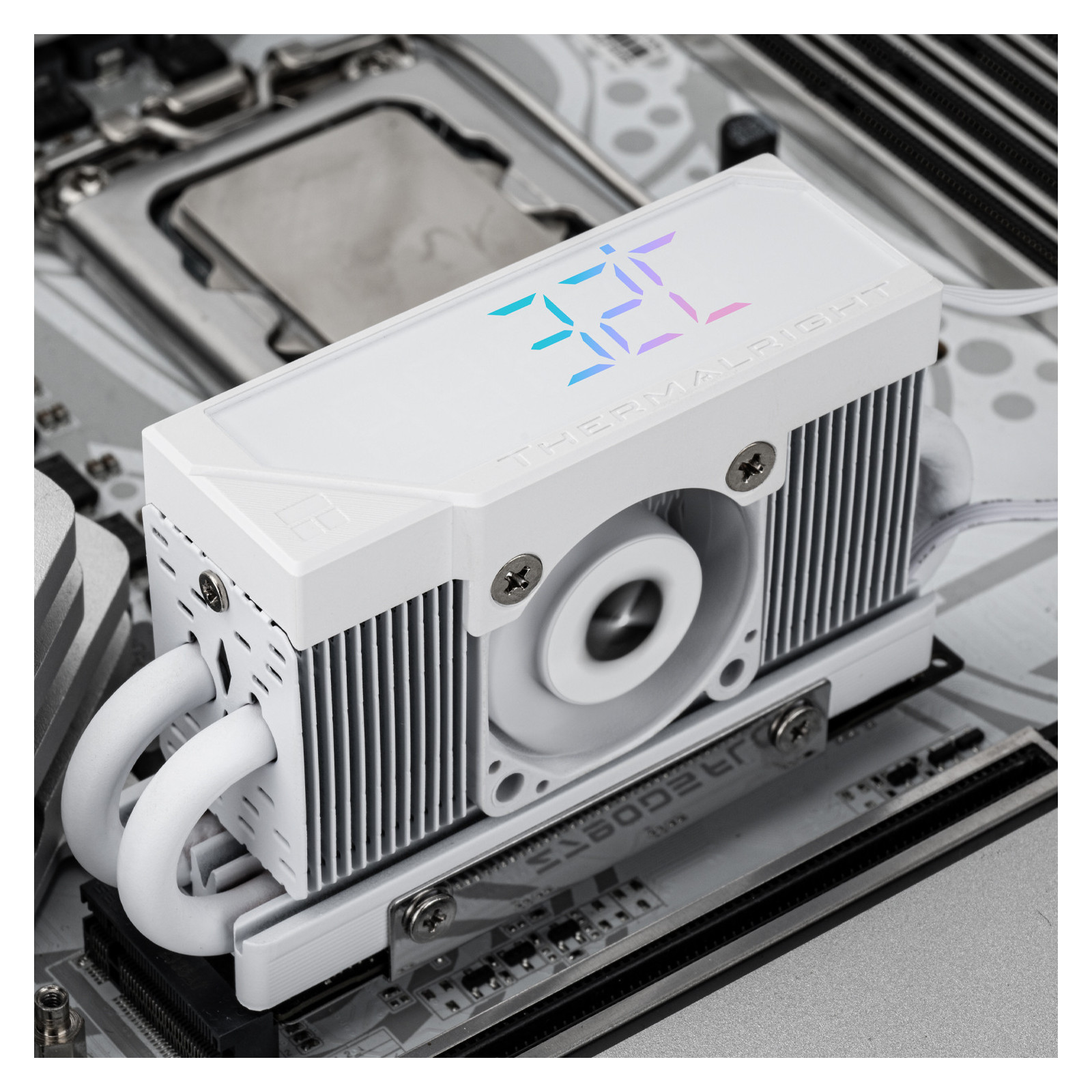 Chłodzenie radiator dysku SSD TR-M.2 HR-10 PRO Digital White 2280 SSD