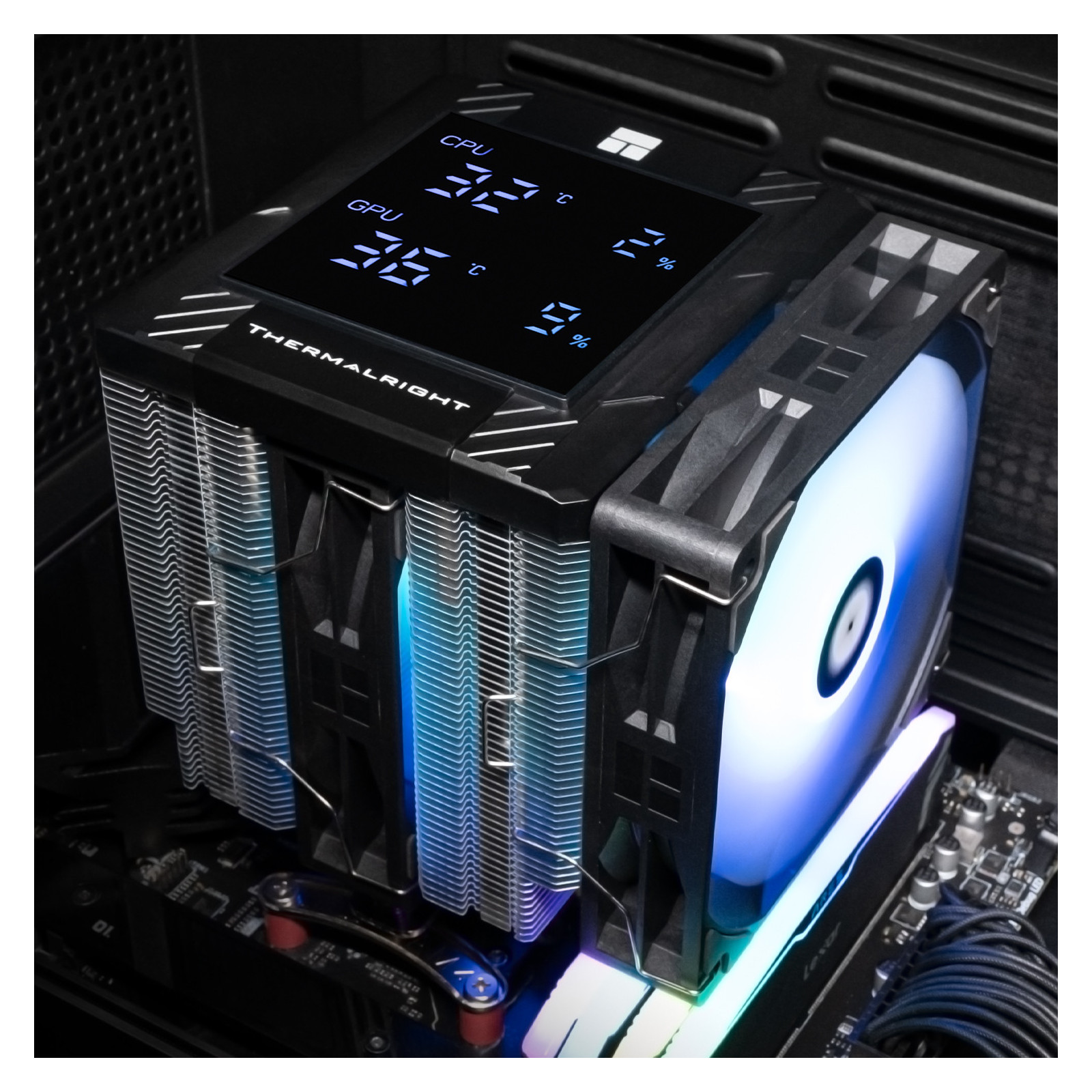 Chłodzenie procesora Thermalright Peerless Assassin 120 Digital Black ARGB