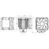 Chłodzenie procesora Thermalright Peerless Assassin 120 Digital Black ARGB