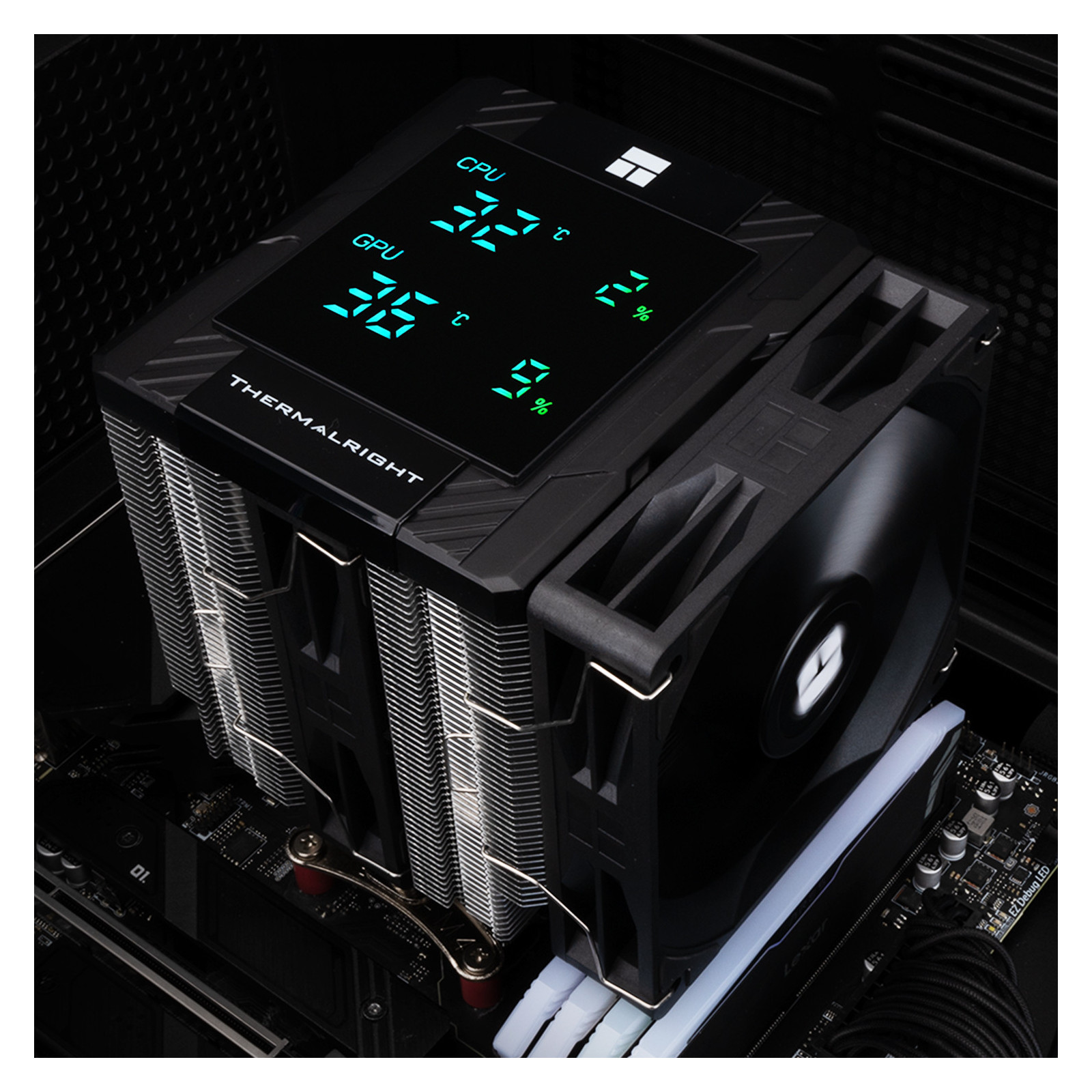 Chłodzenie procesora CPU Thermalright Peerless Assassin 120 Digital Black