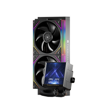Chłodzenie wodne AIO Termalright Peerless Vision 240 Argb Black Intel AMD