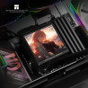 Chłodzenie wodne AIO Termalright Peerless Vision 240 Argb Black Intel AMD