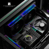 Chłodzenie wodne AIO Termalright Peerless Vision 240 Argb Black Intel AMD