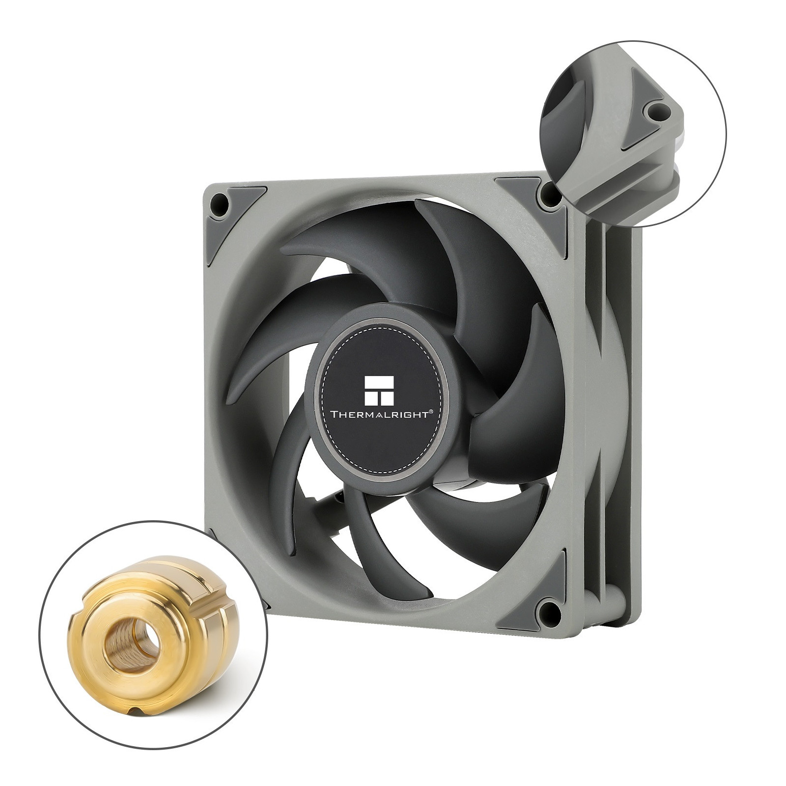 Wentylator Thermalright TL-B8 80x80x25 4 PIN PWM 2200 RPM 24 dBA SFDB v2