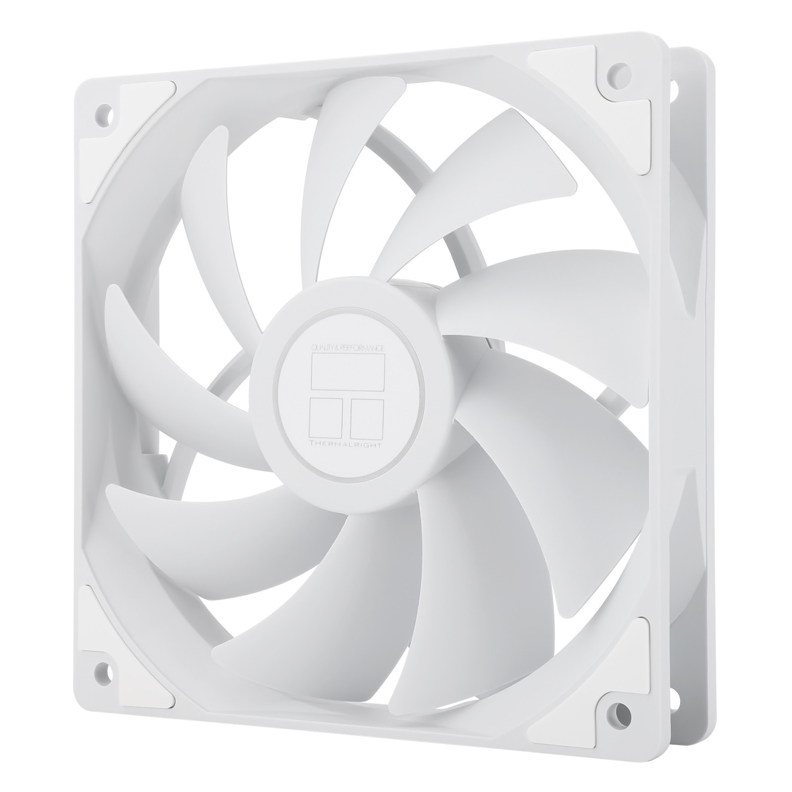 Wentylator biały Thermalright TL-C12CW 120x120x25 PWM 1550 RPM S-FDB BULK