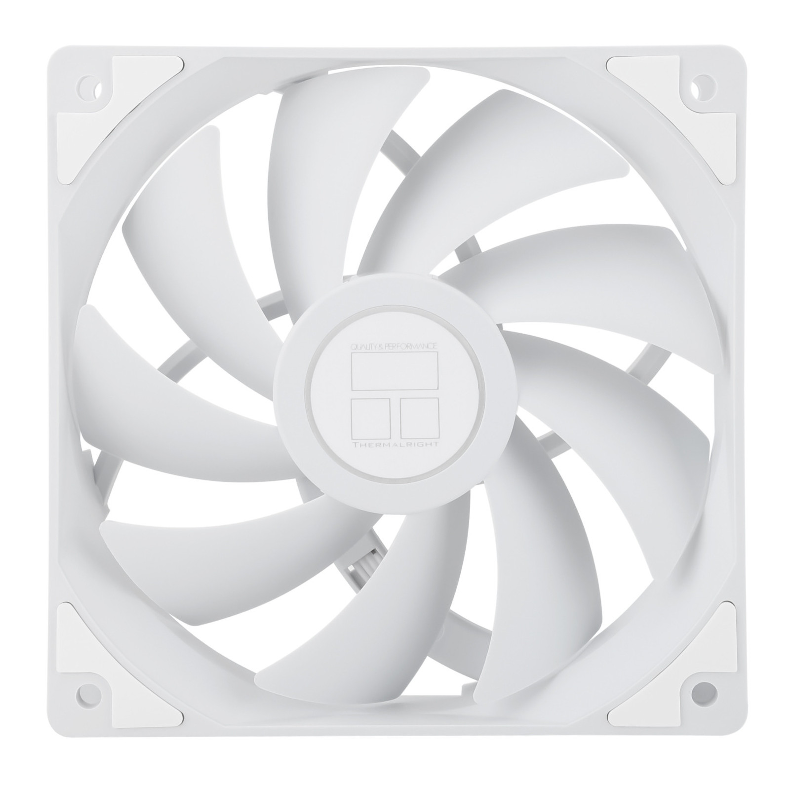 Wentylator biały Thermalright TL-C12CW 120x120x25 PWM 1550 RPM S-FDB BULK