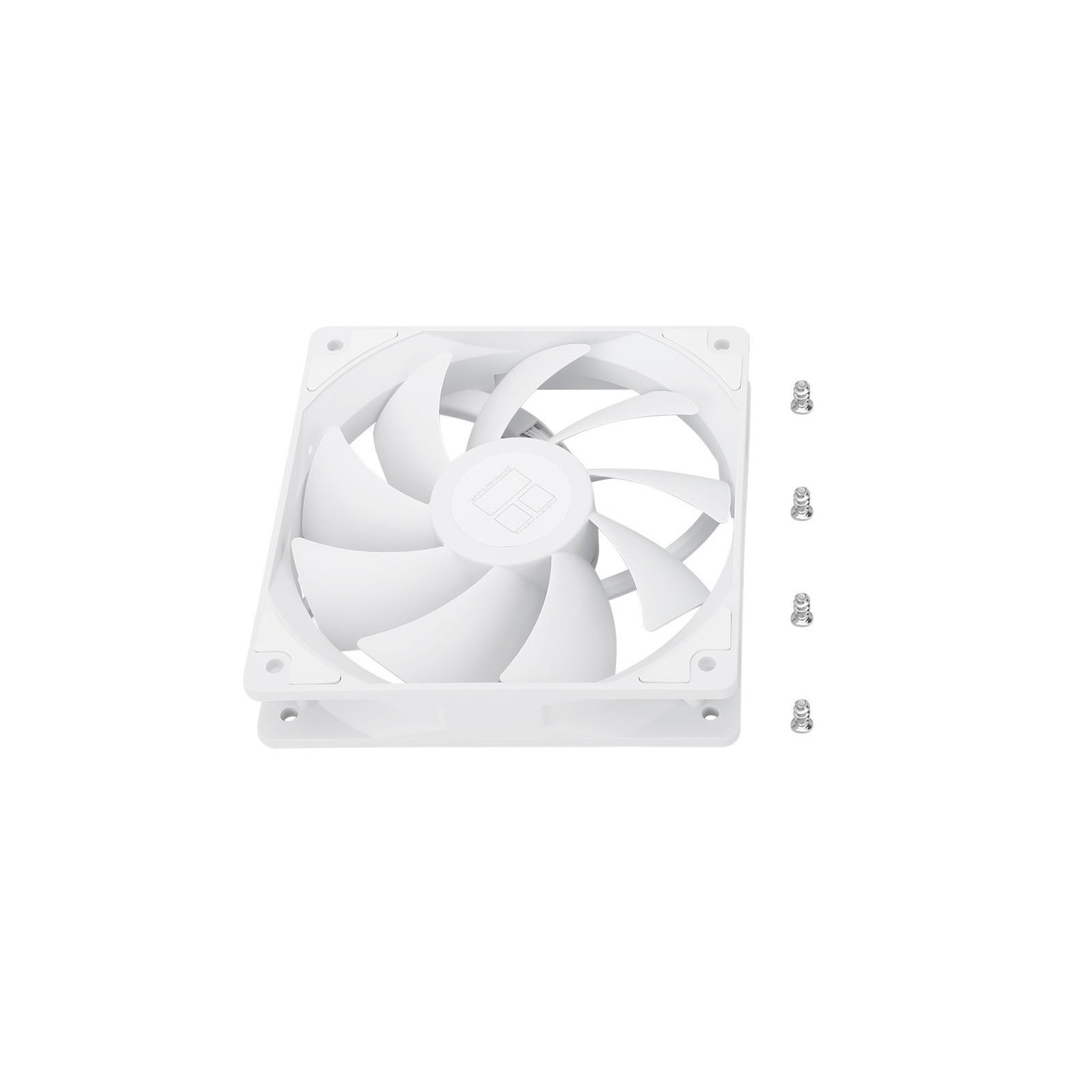 Wentylator biały Thermalright TL-C12CW 120x120x25 PWM 1550 RPM S-FDB BULK