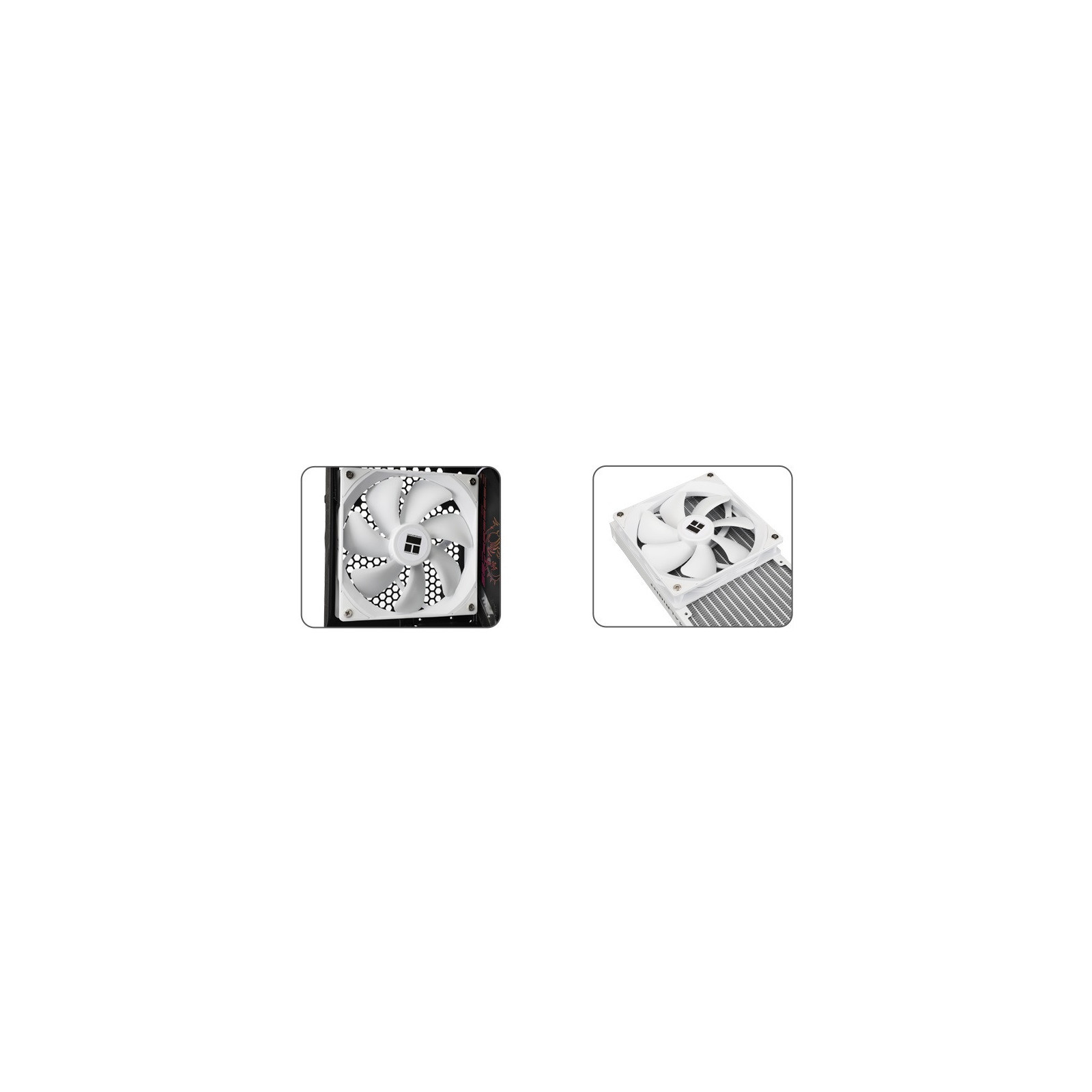 Wentylator biały Thermalright TL-C14CW 140x140x25 4 PIN PWM 1500 RPM 26.4dB