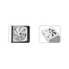Wentylator biały Thermalright TL-C14CW 140x140x25 4 PIN PWM 1500 RPM 26.4dB