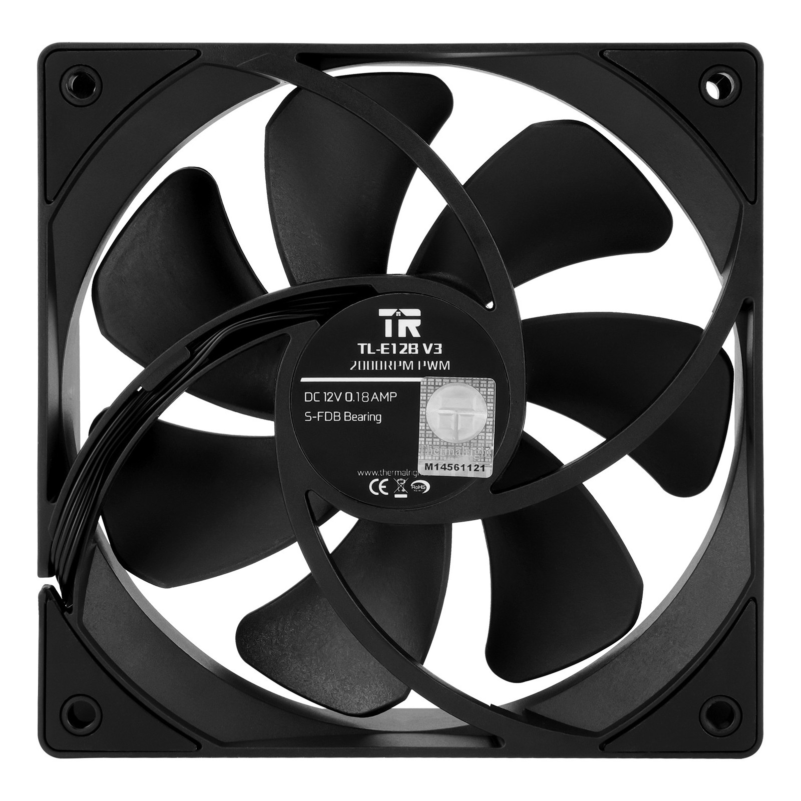 Wentylator Thermalright TL-E12B V3 120x120x25 PWM 2000 RPM 27,7 dBA