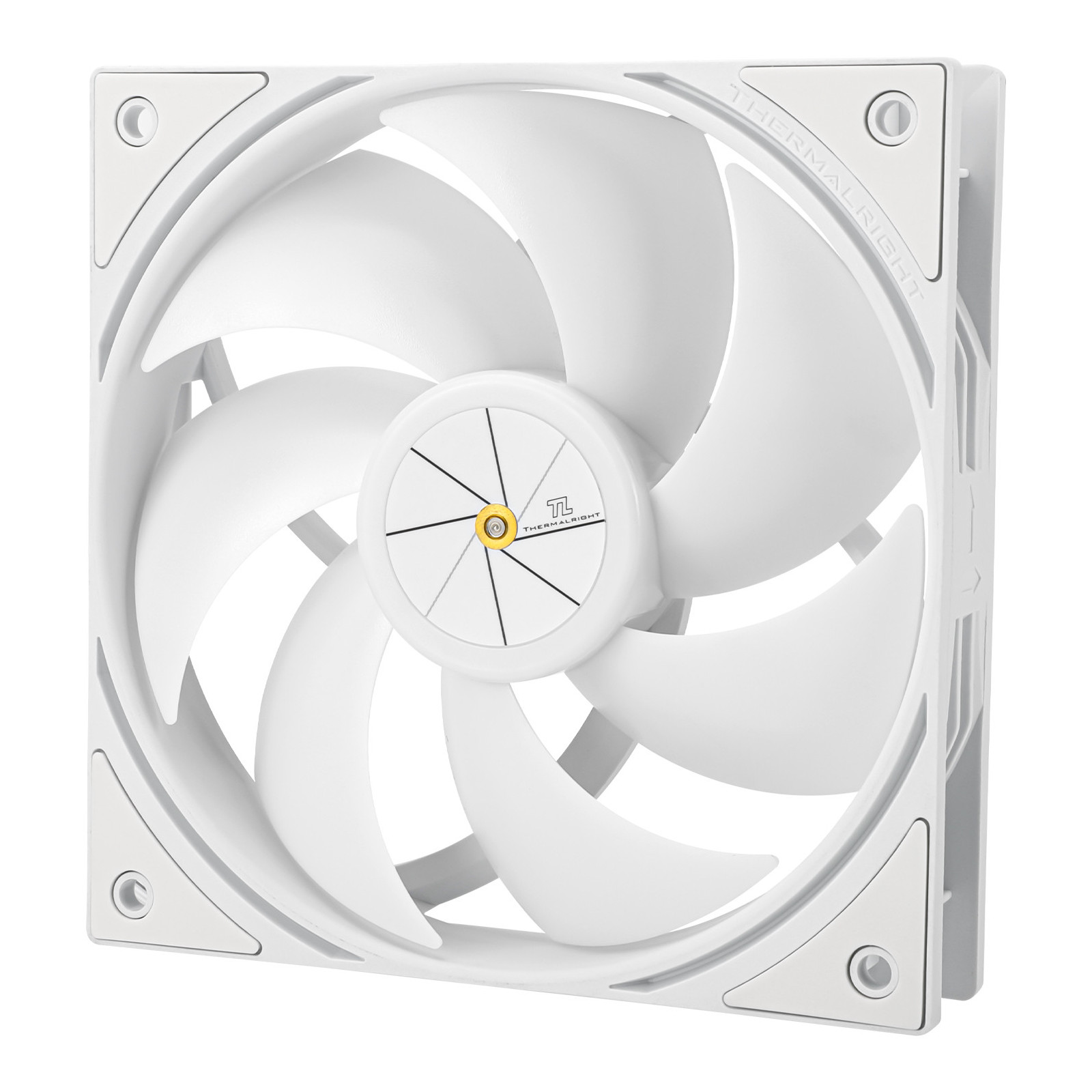 Wentylator biały Thermalright TL-12PW 120x120x25 4 PIN PWM 1500 RPM