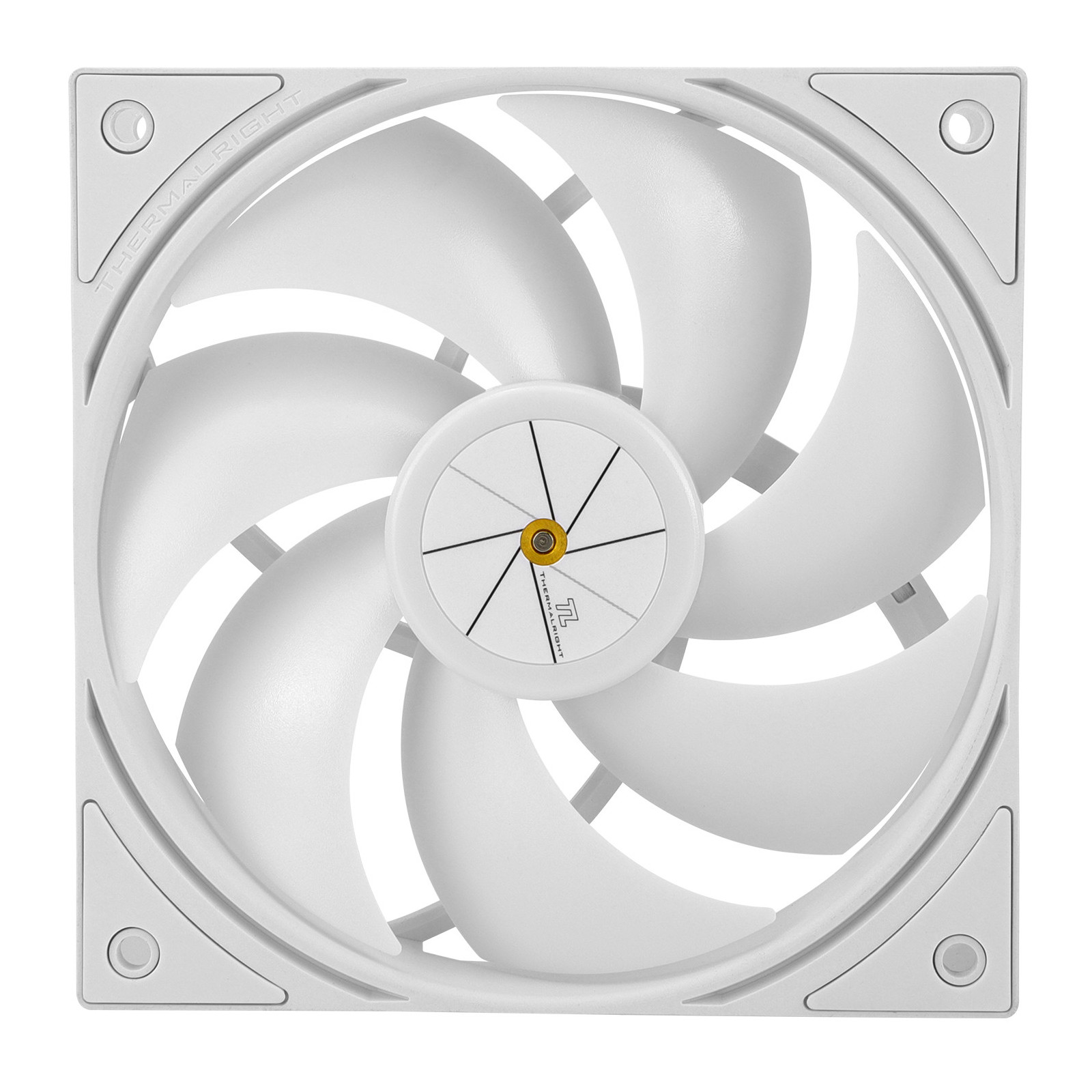 Wentylator biały Thermalright TL-12PW 120x120x25 4 PIN PWM 1500 RPM