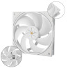 Wentylator biały Thermalright TL-12PW 120x120x25 4 PIN PWM 1500 RPM
