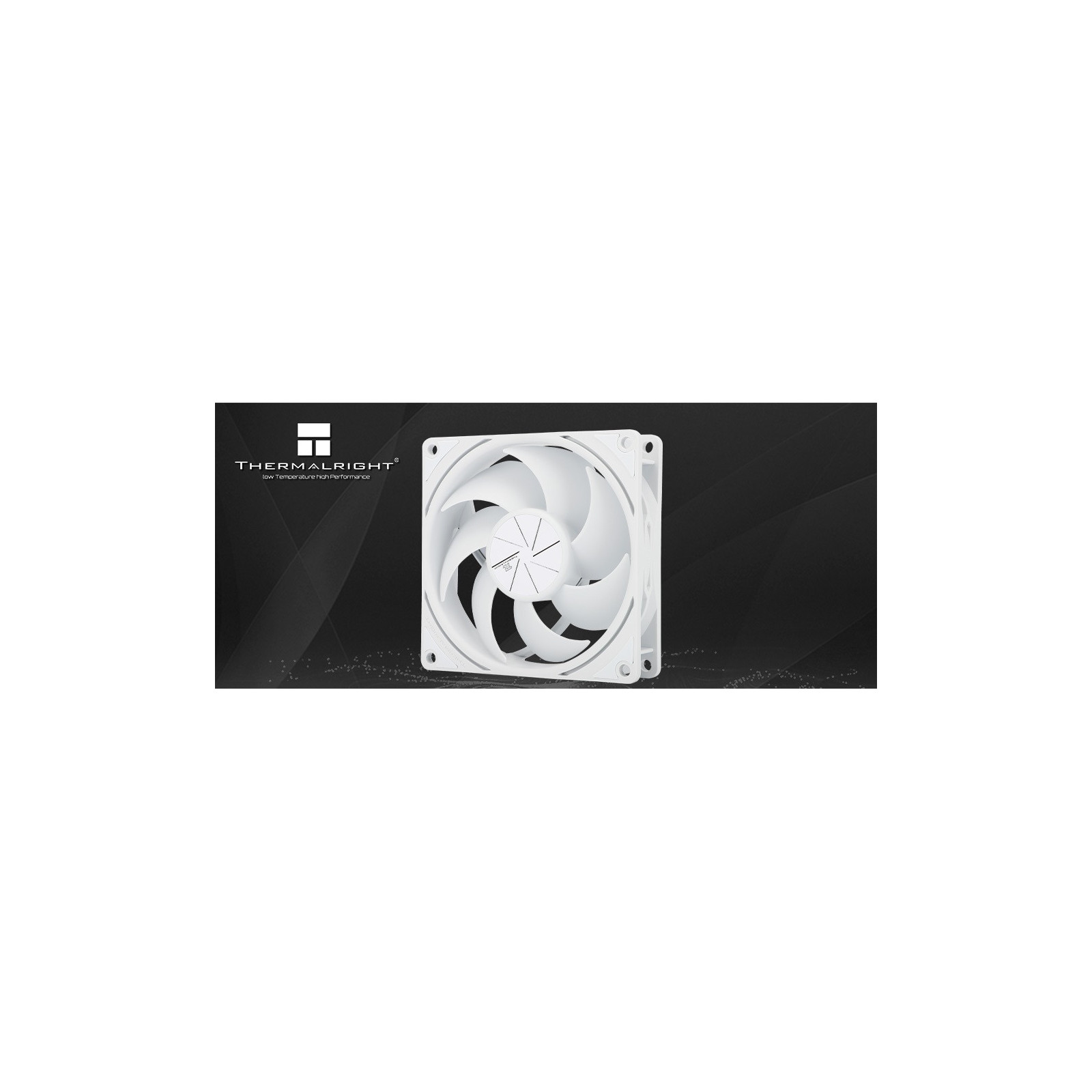 Wentylator mały Thermalright biały TL-P9W 92x92x25 PWM 2200 RPM 23,85 dBA