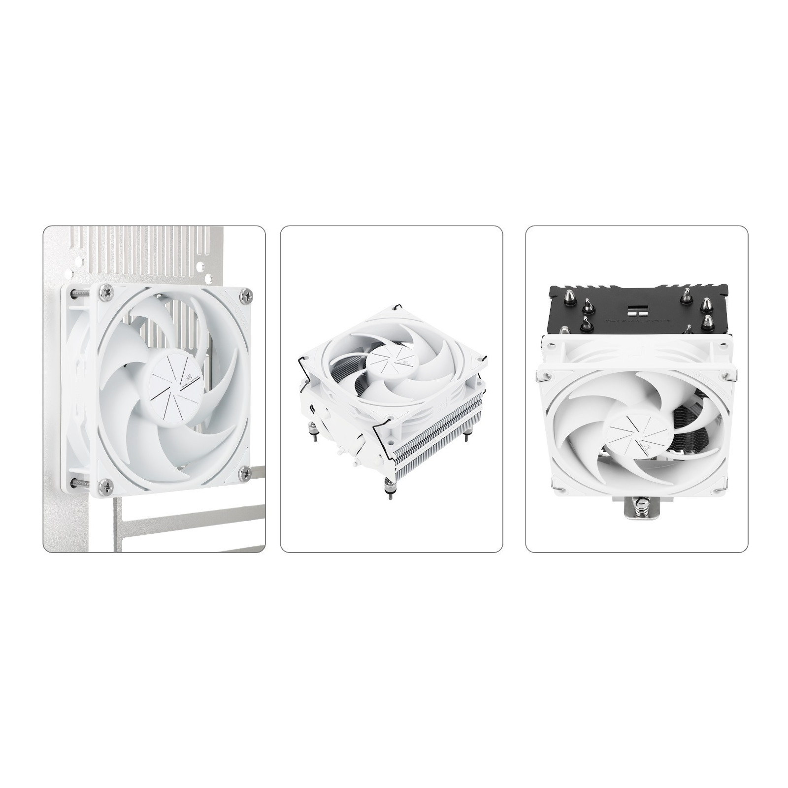 Wentylator mały Thermalright biały TL-P9W 92x92x25 PWM 2200 RPM 23,85 dBA