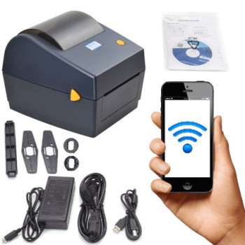 XPRINTER XP-480B Drukarka do DUŻYCH rolek etykiet termicznych USB WIFI