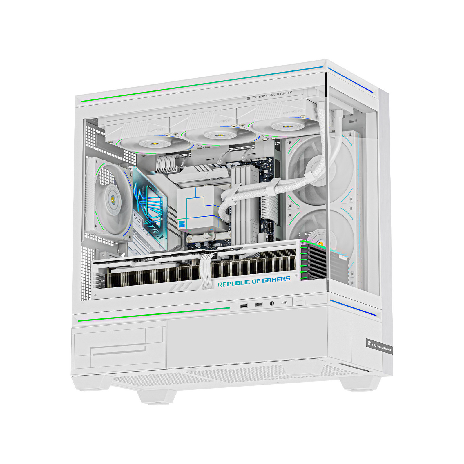 Obudowa komputerowa Thermalright TL-M10W Biała Micro ATX Midi TOWER USB 3.0