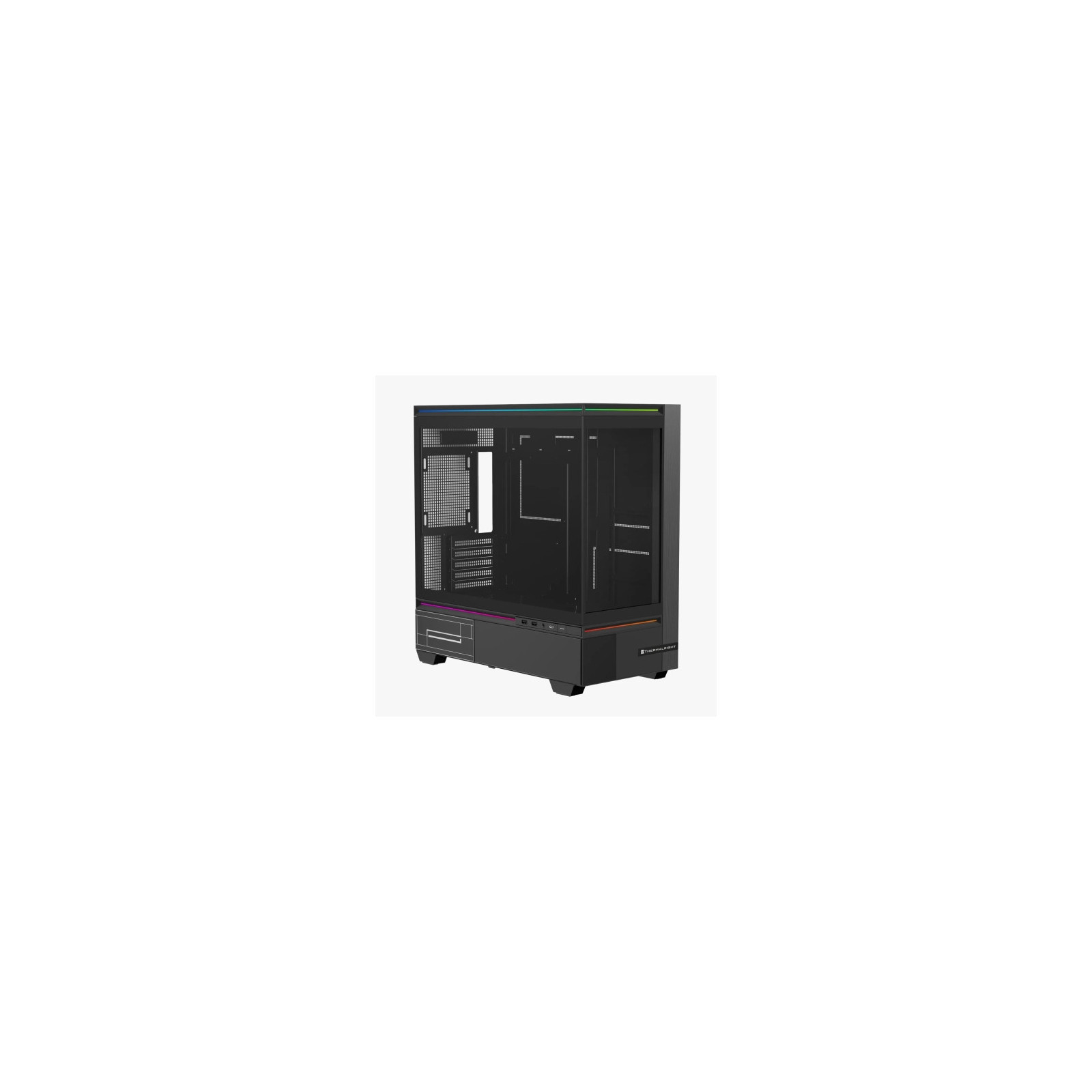 Obudowa Thermalright TL-M10 VISION Czarna Micro ATX Midi TOWER ekran 9.16