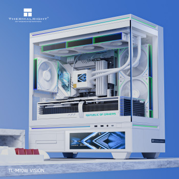 Obudowa Thermalright TL-M10W VISION Biała Micro ATX Midi TOWER ekran 9.16