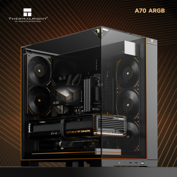 Obudowa komputerowa Thermalright A70 ARGB Czarna Full Tower Back-connect