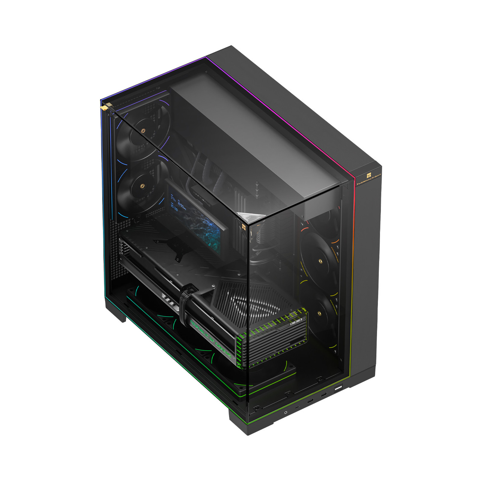Obudowa komputerowa Thermalright A70 ARGB Czarna Full Tower Back-connect