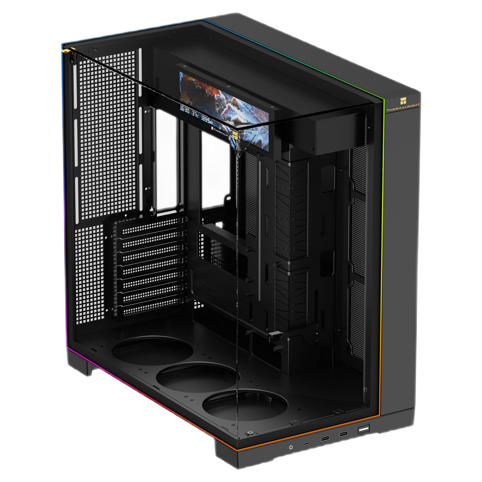 Obudowa komputerowa Thermalright A70 Vision Czarna Full Tower BTF