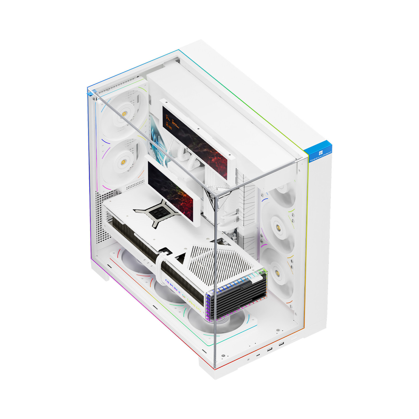 Obudowa komputerowa Thermalright A70 Vision Biała Full Tower Back-connect