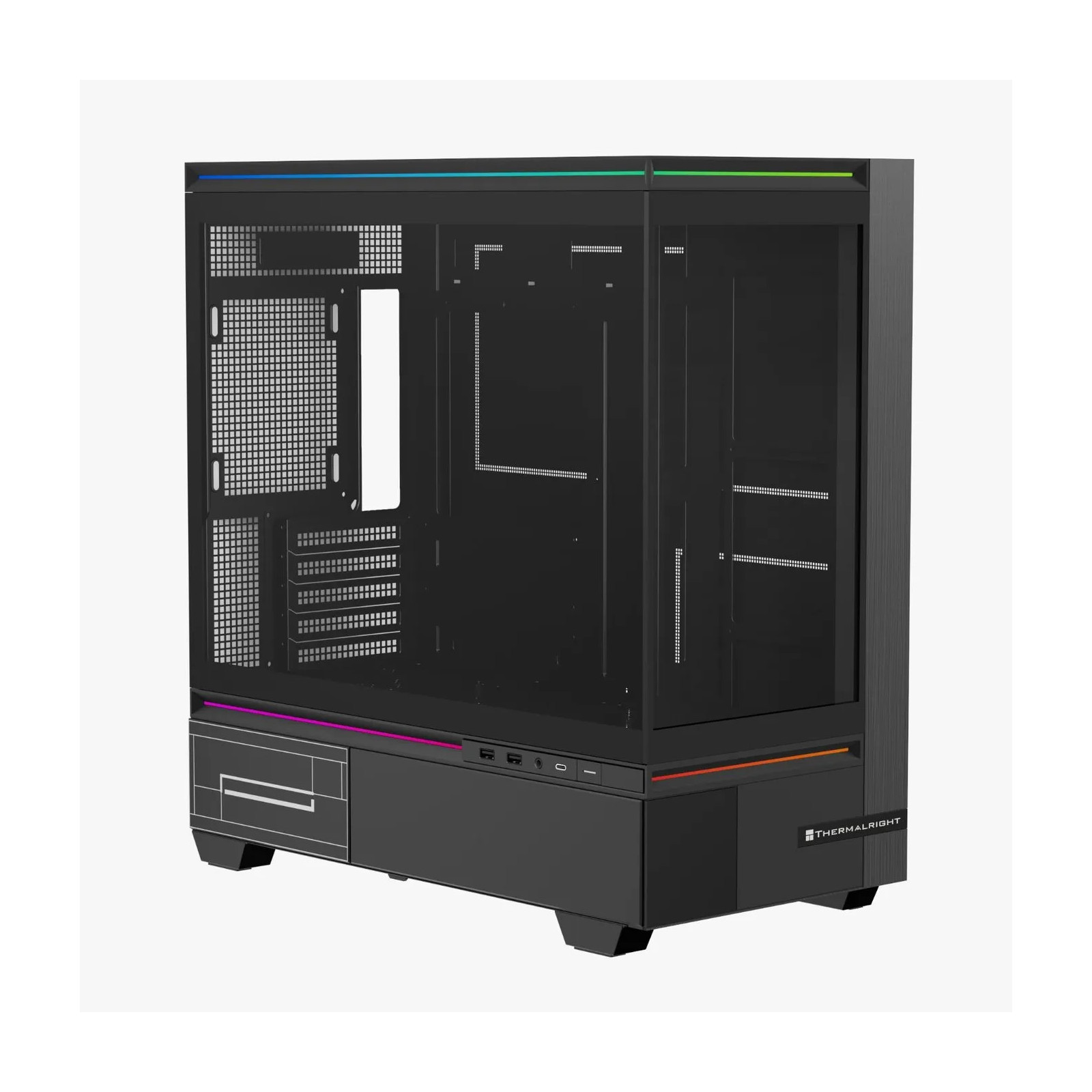 Obudowa komputerowa Thermalright TL-M10 Czarna Micro ATX Midi TOWER USB 3.0
