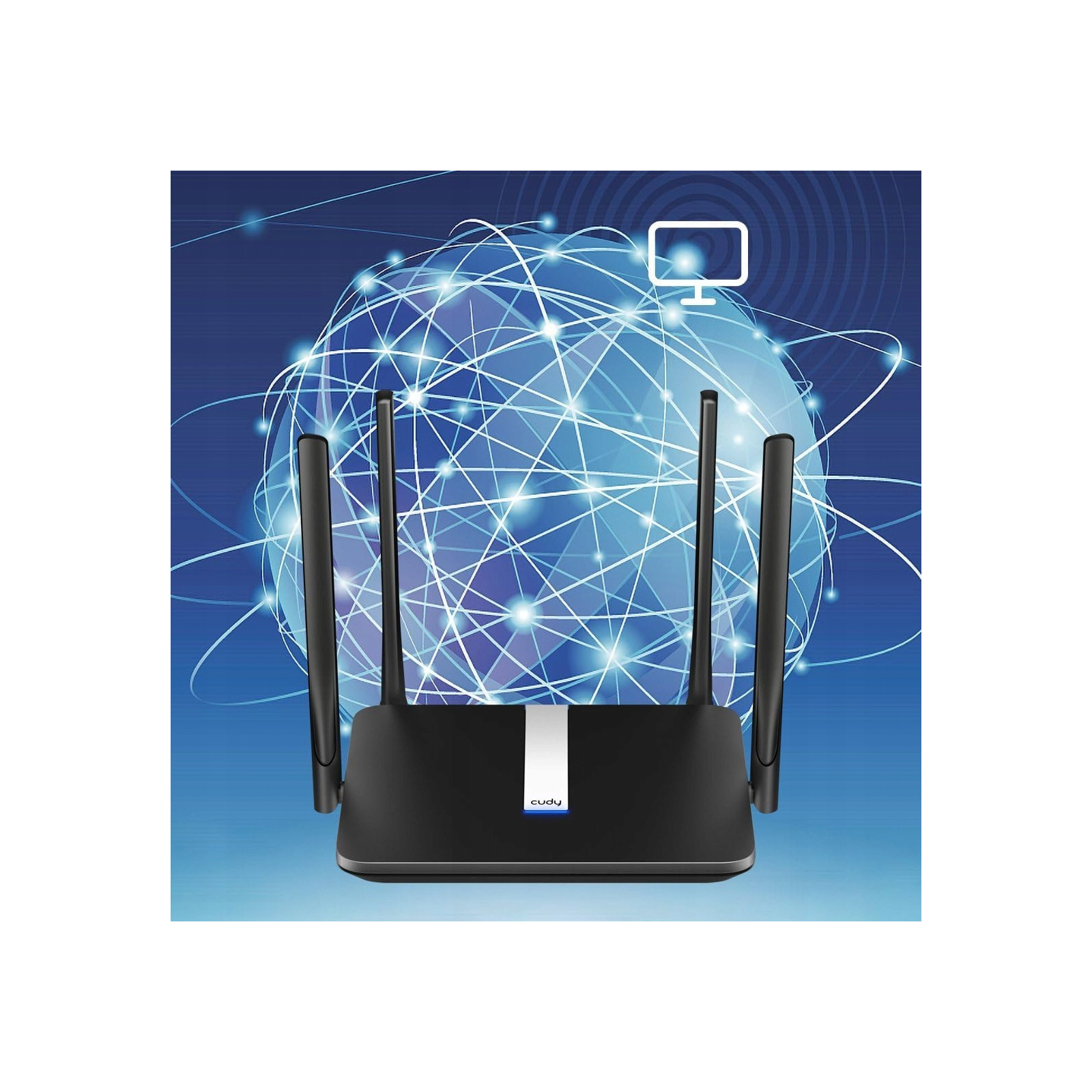 Cudy LT500 router na kartę SIM WiFi 2,4/5GHz AC1200 4G LTE VPN WLAN