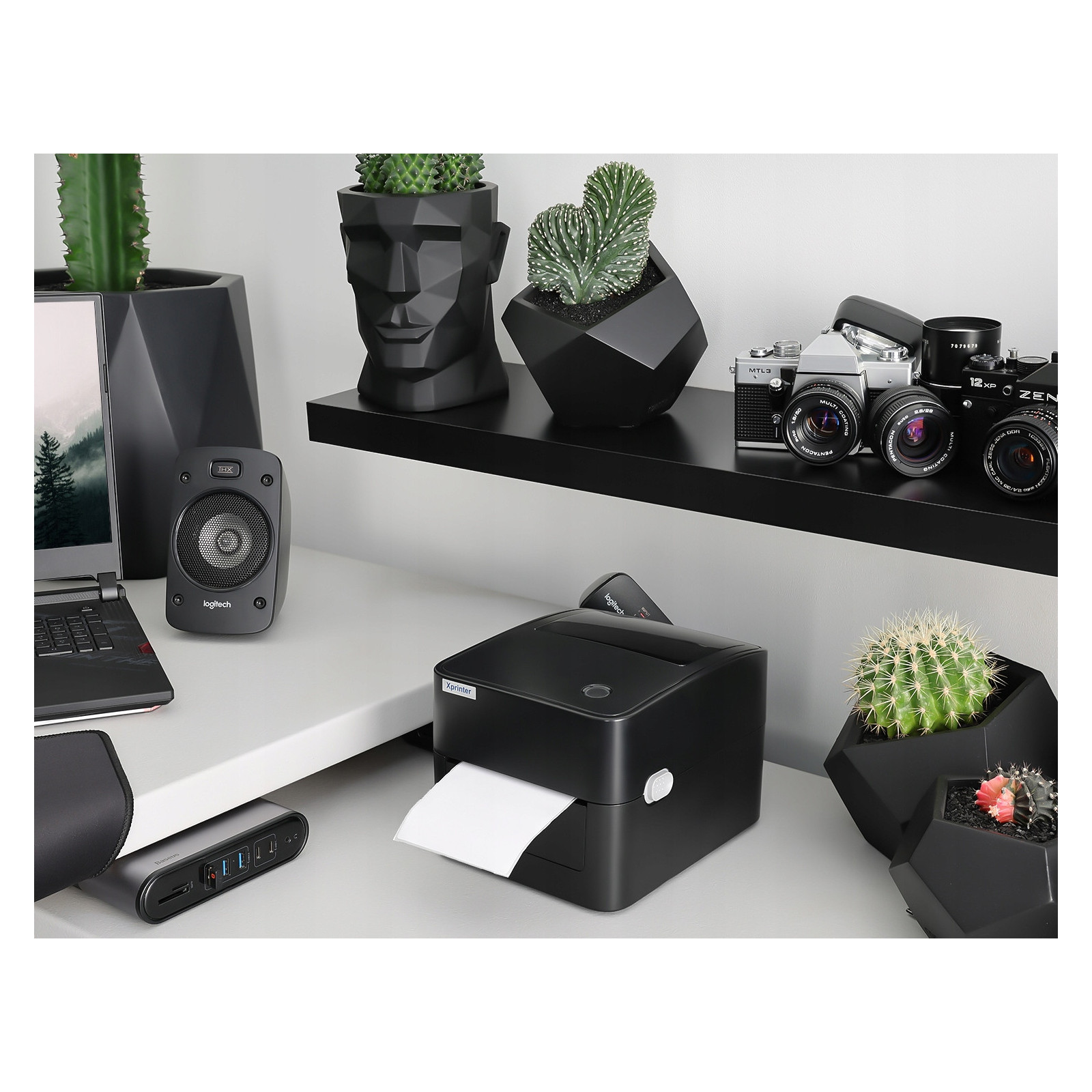 XPRINTER XP-410B-UWL - 410 USB WIFI LAN