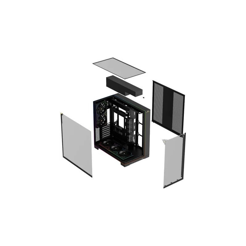 Obudowa komputerowa Thermalright A70 Vision Czarna Full Tower BTF