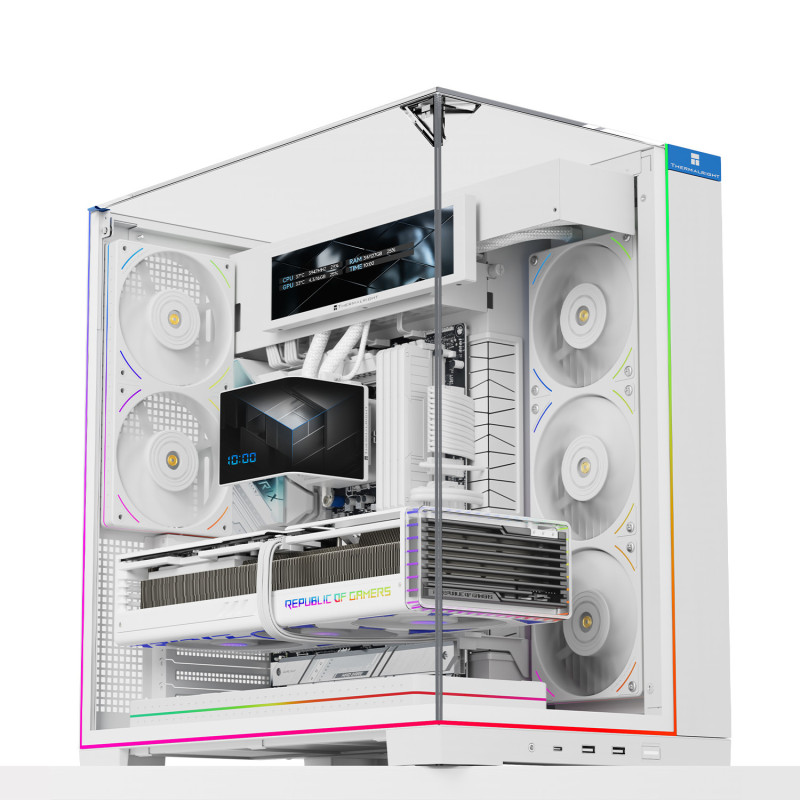 Obudowa komputerowa Thermalright A70 Vision Biała Full Tower Back-connect