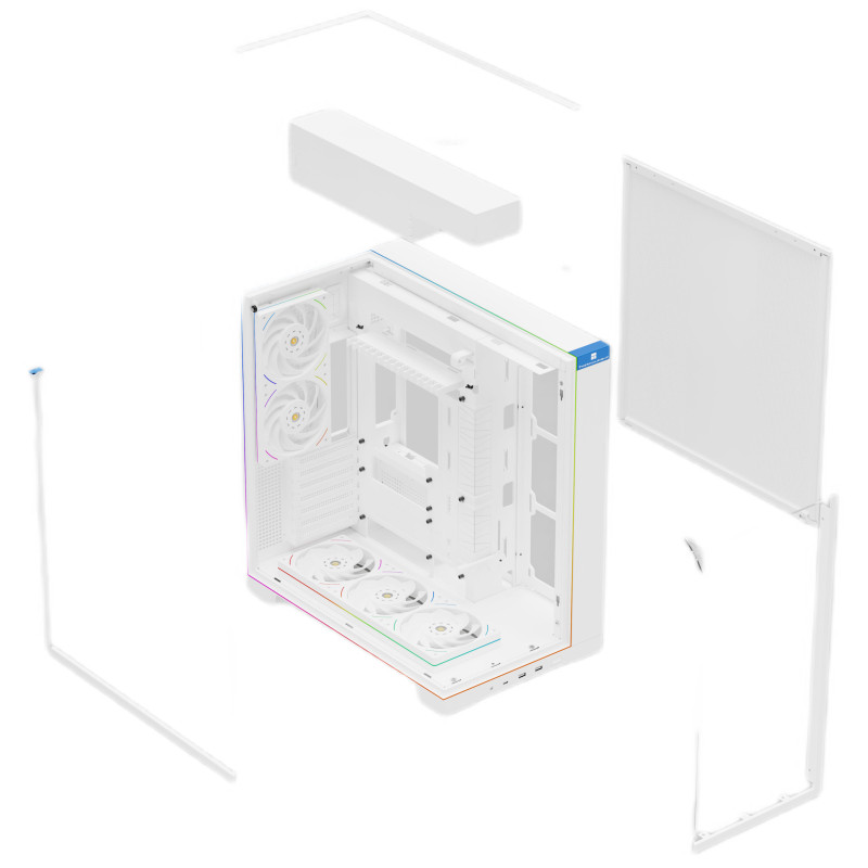 Obudowa komputerowa Thermalright A70 ARGB Biała Full Tower Back-connect