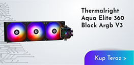 Chłodzenie wodne AIO Thermalright Aqua Elite 360 Black ARGB V3 BULK