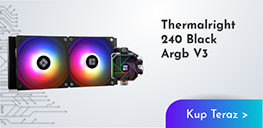 Chłodzenie wodne AIO Thermalright Aqua Elite 240 Black ARGB V3 BULK